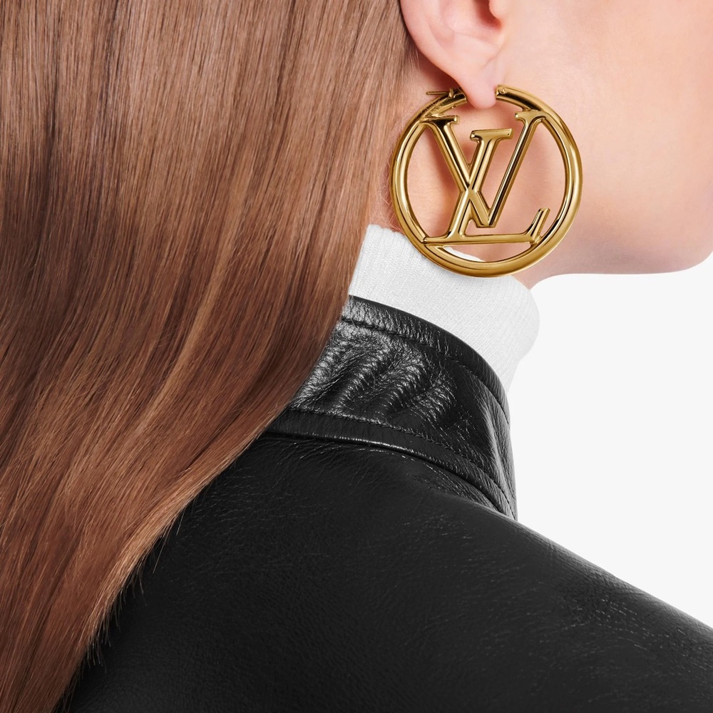 Louis Vuitton Hoops Earrings✨New